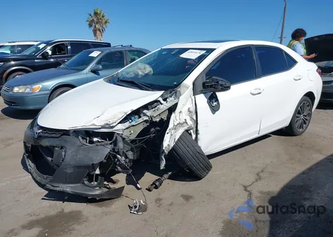 2016 Toyota Corolla S Premium from USA, damaged, VIN 5YFBURHE2GP513915